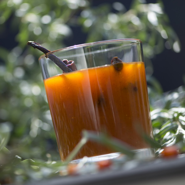 Krydret havtornsirup