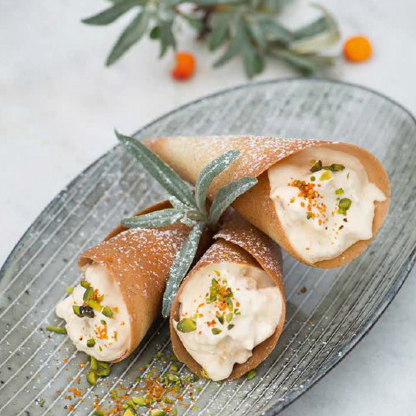 Kræmmerhuse med havtornskum